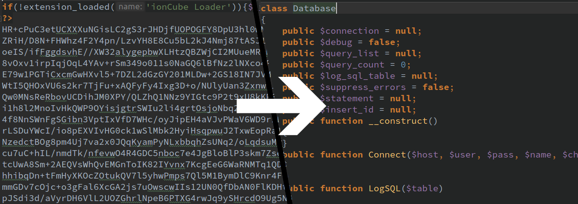 Generating IDE Stubs for IonCube-Encoded Classes